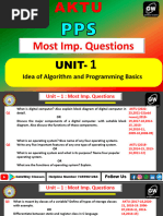 PPS Most Imp. Questions