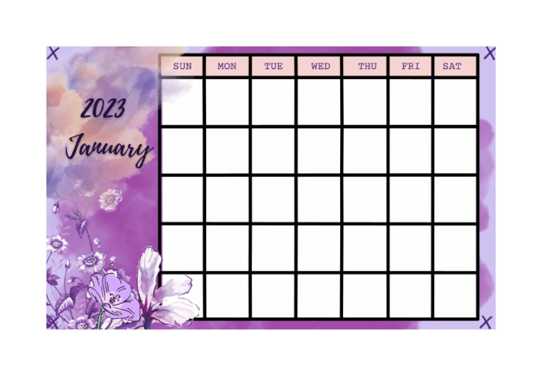 Calendar pdf
