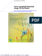 Full Download Test Bank For Campbell Essential Biology 7th by Simon PDF Full Chapter