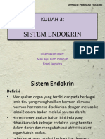 Kuliah 3 - Sistem Endokrin