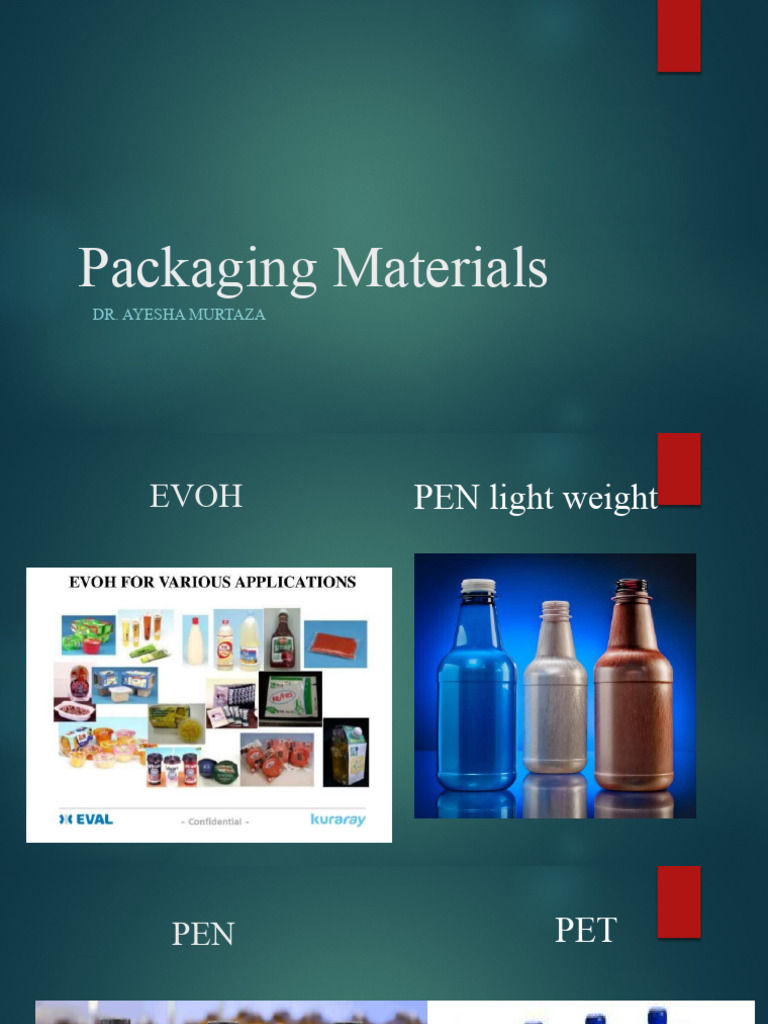 Packaging Materials PDF
