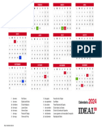 Calendario Laboral Landscape Alcalá - de - Guadaíra 2024