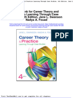 Full Download Test Bank For Career Theory and Practice Learning Through Case Studies 4th Edition Jane L Swanson Nadya A Fouad PDF Full Chapter