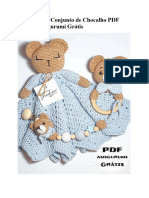 Cha de Bebe Conjunto de Chocalho PDF Croche Amigurumi Gratis