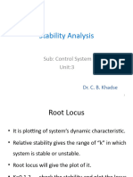 Lec 6 Unit 3 Stability Analysis