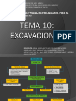 Unidad Ii - Tema 10 Excavaciones Cons Ii 2021