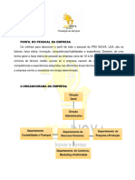 Perfil Pessoas Da Empresa Pro Inova, Lda