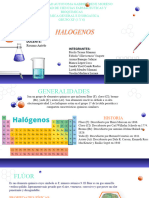 Halogenos XF Grupos 5 y 6