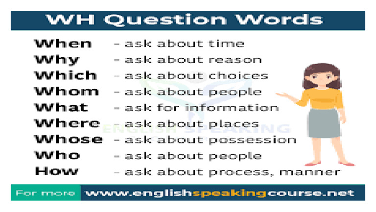 WH Questions Examplaess | PDF
