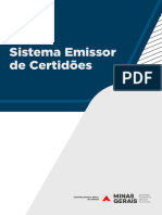 Manual Sistema Emissor de Certidoes - CGE 2021