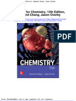 Full Download Test Bank For Chemistry 13th Edition Raymond Chang Jason Overby PDF Full Chapter