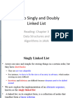 L14. Singly and Doubly Linked List