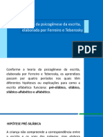 Sugestoes Atividades Conforme Teoria Psicogenese Escrita