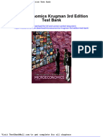 Full Download Microeconomics Krugman 3rd Edition Test Bank PDF Full Chapter