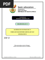 Mathematics P1 Feb-March 2015 Memo Afr & Eng