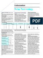 Definition of Relay Terminology