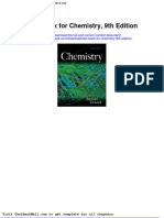 Full download Test Bank for Chemistry 9th Edition pdf full chapter