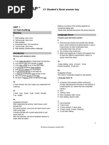 549 - 7 - Roadmap C1. Student's Book Answer Keys - 2021