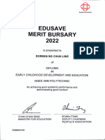 Edusave Merit Bursary
