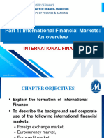 Chapter 1 - Part 1. International Financial Markets