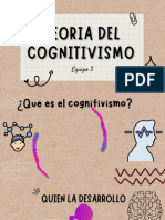 Teoría Cognitivismo