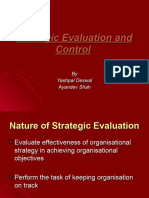 Strategic Evaluation and Control