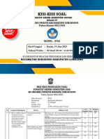 Revisi Kisi-Kisi SAS Genap IPAS Kls 4 TP. 2022-2023