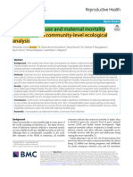 Aryanti 2021 - Contraceptive Use and MM in Indonesia