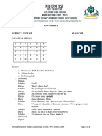 Answer Key PTS B.ing 7 2022