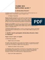 Declarations Fiscales