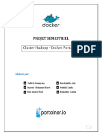 Cluster Hadoop - Docker Portainee