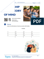 Friendship and Theory of Mind American English Student