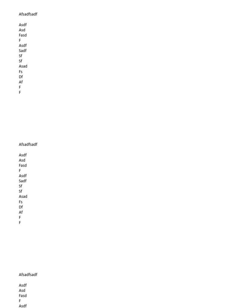 Afsadfsadf Asdf Asd Fasd F Asdf Sadf SF SF Asad Fs DF Af F F | PDF