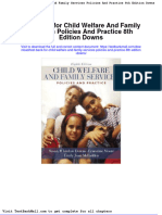 Full Download Test Bank For Child Welfare and Family Services Policies and Practice 8th Edition Downs PDF Full Chapter