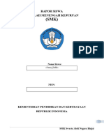 Raport K-13 TKRO SMK Abdi Negara Binjai. T.P. 2018-2019.