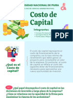 Costo de Capital - Grupal