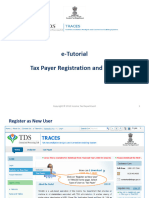 E-Tutorial - Register & Download Form 16B (New User)