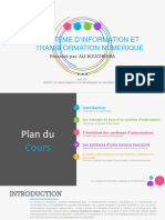 Système D'Information Et Transformation Numerique: Présenté Par: ALI BOUCHRARA