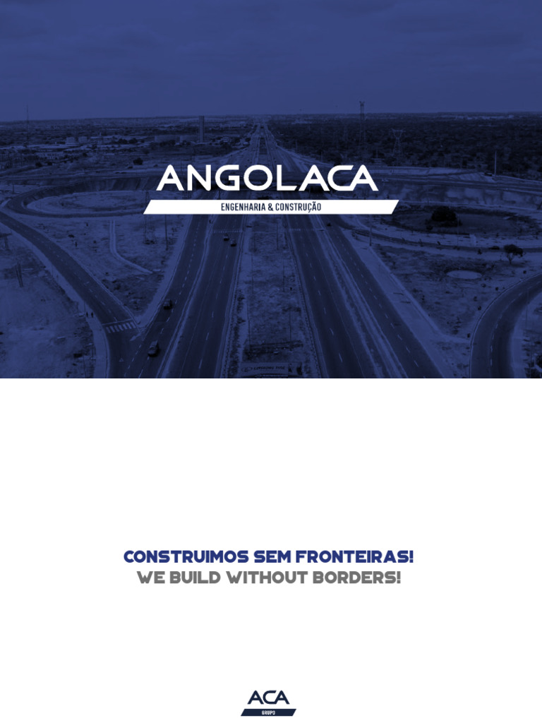 AngolACA: Engenharia e Construção em Angola | PDF | Engenharia | Economias
