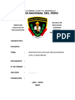 Dispositivos Legales Relacionados Con La Seguridad LPSB2023