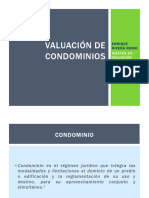 Valuacion de Condominios Presentacion