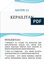 Kepailitan 3 Slides