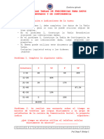 Tarea Tablas de Frecuencias Agrupadas y Contigencia