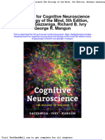 Test Bank For Cognitive Neuroscience The Biology of The Mind, 5th Edition, Michael Gazzaniga, Richard B. Ivry George R. Mangun