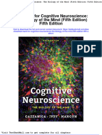 Full Download Test Bank For Cognitive Neuroscience The Biology of The Mind Fifth Edition Fifth Edition PDF Full Chapter