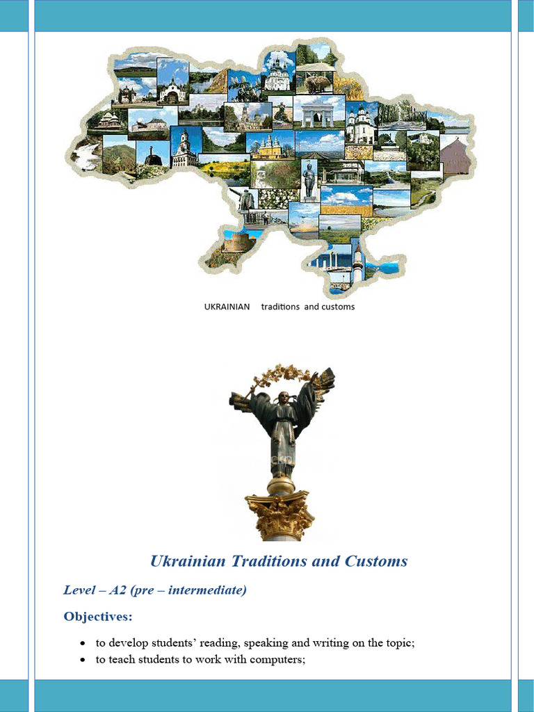 UKRAINIAN - Traditions - and Customs | PDF