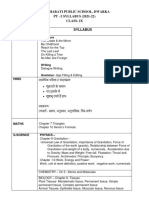 PT-2 (2023-24) Syllabus - Ix-2