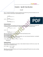 Organic Chemistry Named Reaction