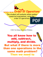 SOL 6.8 Order of Operations