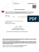 Certificado Mapfre Ejemplo